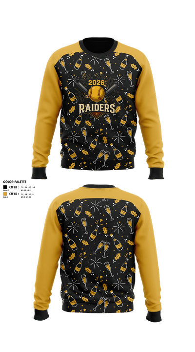Raiders 56179112 Crew Neck Sweatshirt - 6