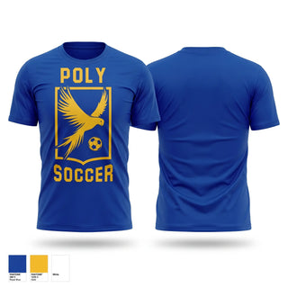 Short Sleeve Performance Shirt, Poly High School, Women's Soccer, Teamtime, Team time, sublimation, custom sports apparel, team uniforms, spirit wear, spiritwear, sports uniforms, custom shirts, team store, custom team store, fundraiser sports, apparel fundraiser