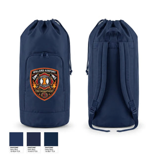 Gear Bag, Willard Airport Fire Department, Fire Department, Teamtime, Team time, sublimation, custom sports apparel, team uniforms, spirit wear, spiritwear, sports uniforms, custom shirts, team store, custom team store, fundraiser sports, apparel fundraiser