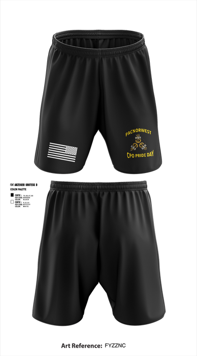 PNW CHIEFS 6578878 Athletic Shorts With Pockets - 1 (1)