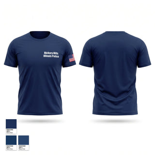 Short Sleeve Performance Shirt, Hickory Hills Illinois Police, Police, Teamtime, Team time, sublimation, custom sports apparel, team uniforms, spirit wear, spiritwear, sports uniforms, custom shirts, team store, custom team store, fundraiser sports, apparel fundraiser