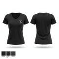 Ranger Women's Short Sleeve V-neck Shirt - 1