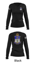 1-21 IN Gimlet 80367393 Women's Long Sleeve V-neck Shirt - 37