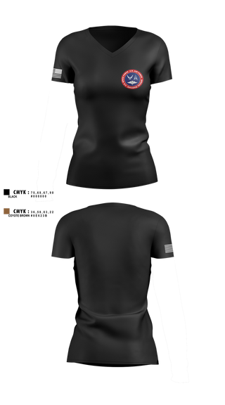 Womens Short Sleeve Vneck Shirt, 332 RCS, , Teamtime, Team time, sublimation, custom sports apparel, team uniforms, spirit wear, spiritwear, sports uniforms, custom shirts, team store, custom team store, fundraiser sports, apparel fundraiser