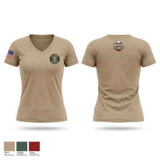 Womens Short Sleeve Vneck Shirt, MANCHU, Army, Teamtime, Team time, sublimation, custom sports apparel, team uniforms, spirit wear, spiritwear, sports uniforms, custom shirts, team store, custom team store, fundraiser sports, apparel fundraiser