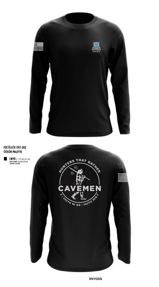 Long Sleeve Performance Shirt, C / 205th MI BN / 500th MIB-T, , Teamtime, Team time, sublimation, custom sports apparel, team uniforms, spirit wear, spiritwear, sports uniforms, custom shirts, team store, custom team store, fundraiser sports, apparel fundraiser