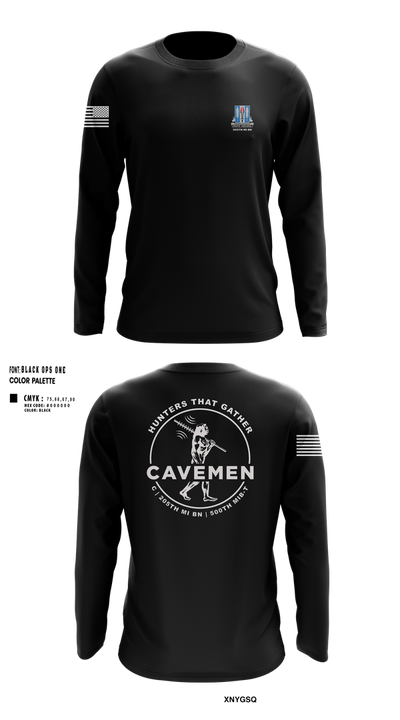 C / 205th MI BN / 500th MIB-T 47218382 Long Sleeve Performance Shirt 150