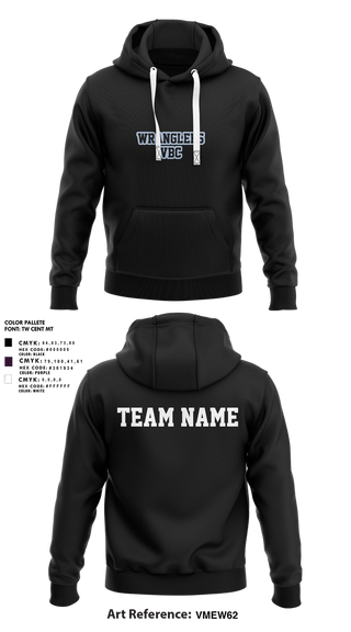 Hoodie, Wrangler VBC, Women's Volleyball, Teamtime, Team time, sublimation, custom sports apparel, team uniforms, spirit wear, spiritwear, sports uniforms, custom shirts, team store, custom team store, fundraiser sports, apparel fundraiser