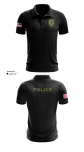 Peebles Police Department Short Sleeve Performance Polo - 33