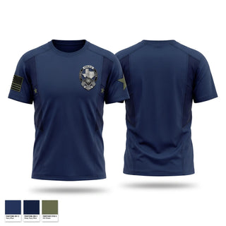 Old School Cotton Feel Shirt, Ferris ISD Police Department, Police, Teamtime, Team time, sublimation, custom sports apparel, team uniforms, spirit wear, spiritwear, sports uniforms, custom shirts, team store, custom team store, fundraiser sports, apparel fundraiser