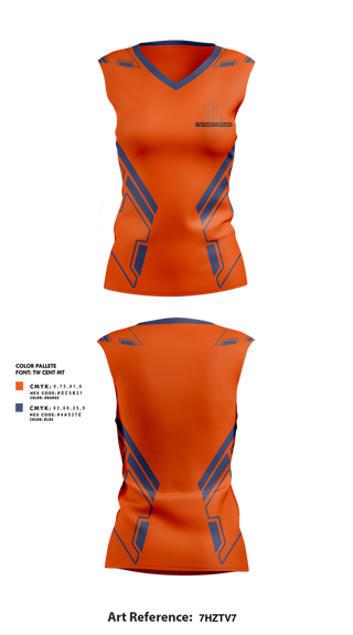 Sleeveless Performance Shirt, Mountain Lakes Volleyball, Women's Volleyball, Teamtime, Team time, sublimation, custom sports apparel, team uniforms, spirit wear, spiritwear, sports uniforms, custom shirts, team store, custom team store, fundraiser sports, apparel fundraiser
