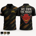 D Co 3-47 Cadre Short Sleeve Performance Polo - 1