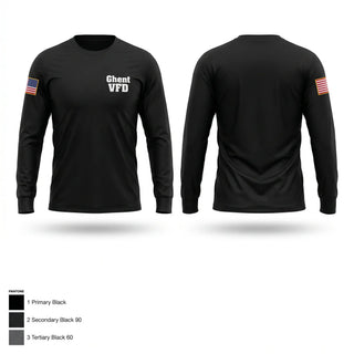 Long Sleeve Performance Shirt, Ghent VFD, Fire Department, Teamtime, Team time, sublimation, custom sports apparel, team uniforms, spirit wear, spiritwear, sports uniforms, custom shirts, team store, custom team store, fundraiser sports, apparel fundraiser