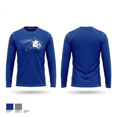 Jarrell Middle School Basketball Long Sleeve Performance Shirt 2