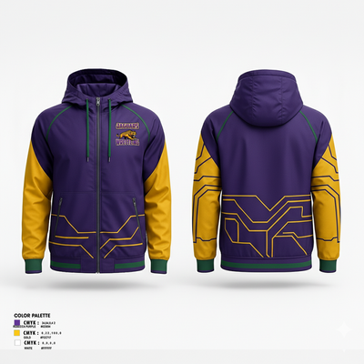 Johnson Abernathy Graetz High School Wrestling 80783925 Hoodie - 2
