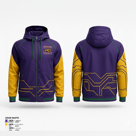 Hoodie, Johnson Abernathy Graetz High School Wrestling, Wrestling, Teamtime, Team time, sublimation, custom sports apparel, team uniforms, spirit wear, spiritwear, sports uniforms, custom shirts, team store, custom team store, fundraiser sports, apparel fundraiser