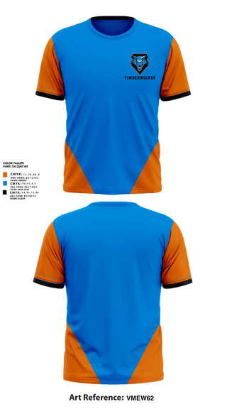 Short Sleeve Performance Shirt, Timberwolves, Baseball, Teamtime, Team time, sublimation, custom sports apparel, team uniforms, spirit wear, spiritwear, sports uniforms, custom shirts, team store, custom team store, fundraiser sports, apparel fundraiser