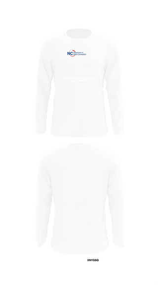 Long Sleeve Performance Shirt, North Carolina Department of Adult Corrections, , Teamtime, Team time, sublimation, custom sports apparel, team uniforms, spirit wear, spiritwear, sports uniforms, custom shirts, team store, custom team store, fundraiser sports, apparel fundraiser