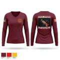 Sparta Township Fire Department 9796526 Women's Long Sleeve V-neck Shirt - 1