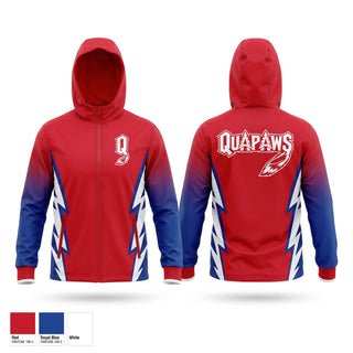 Windbreaker, Quapaws, Baseball, Teamtime, Team time, sublimation, custom sports apparel, team uniforms, spirit wear, spiritwear, sports uniforms, custom shirts, team store, custom team store, fundraiser sports, apparel fundraiser