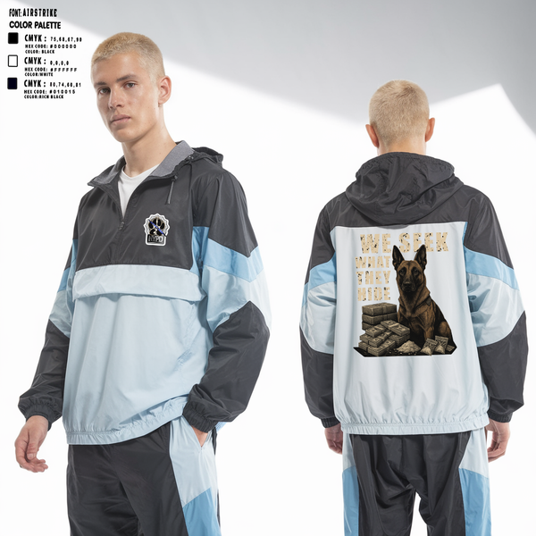 Windbreaker, Narcotics K9, , Teamtime, Team time, sublimation, custom sports apparel, team uniforms, spirit wear, spiritwear, sports uniforms, custom shirts, team store, custom team store, fundraiser sports, apparel fundraiser