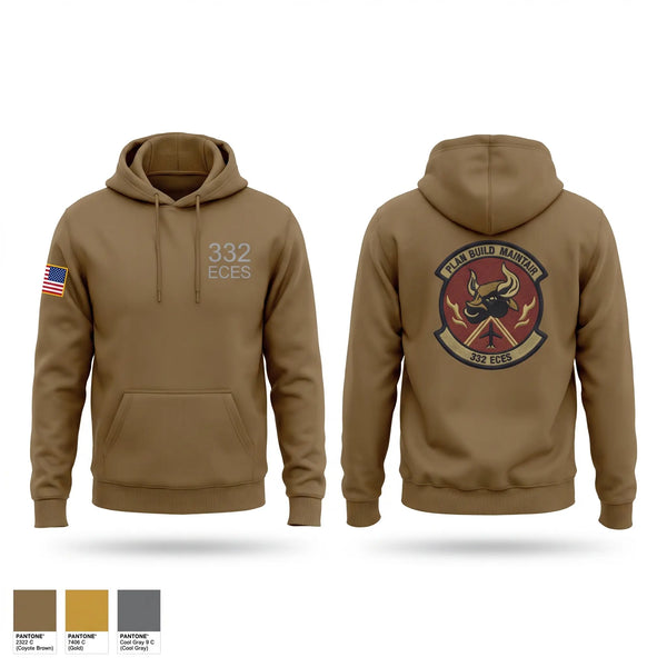 Hoodie, 332 ECES, Air Force, Teamtime, Team time, sublimation, custom sports apparel, team uniforms, spirit wear, spiritwear, sports uniforms, custom shirts, team store, custom team store, fundraiser sports, apparel fundraiser
