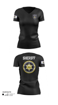 Jackson County SD 76325947 Women's Short Sleeve V-neck Shirt - 30