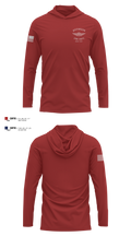 Jefferson vol Fire Dept Long Sleeve Hooded Sun Shirt - 7