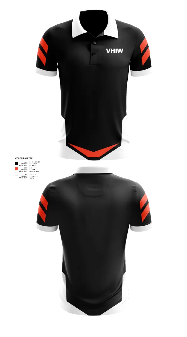 Short Sleeve Performance Polo, VHIW, Wrestling, Teamtime, Team time, sublimation, custom sports apparel, team uniforms, spirit wear, spiritwear, sports uniforms, custom shirts, team store, custom team store, fundraiser sports, apparel fundraiser