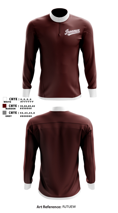 Ironmen Quarter Zip Jacket - 13
