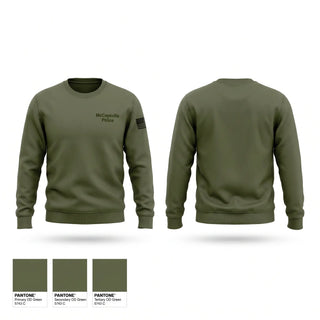 Crew Neck Sweatshirt, McCaysville Police, Police, Teamtime, Team time, sublimation, custom sports apparel, team uniforms, spirit wear, spiritwear, sports uniforms, custom shirts, team store, custom team store, fundraiser sports, apparel fundraiser
