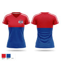 SWSA Women's Short Sleeve V-neck Shirt - 1