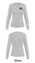 Organ Mountain Knights Basketball 63063900 Women's Long Sleeve V-neck Shirt - 16