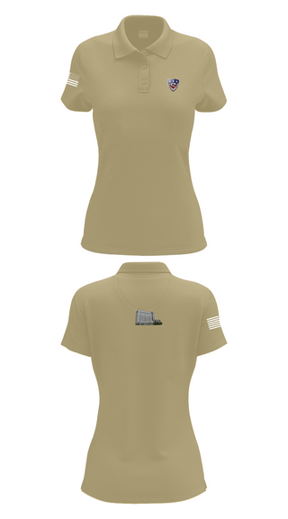 Womens Short Sleeve Performance Polo, Vet-Sec Protective agency, , Teamtime, Team time, sublimation, custom sports apparel, team uniforms, spirit wear, spiritwear, sports uniforms, custom shirts, team store, custom team store, fundraiser sports, apparel fundraiser