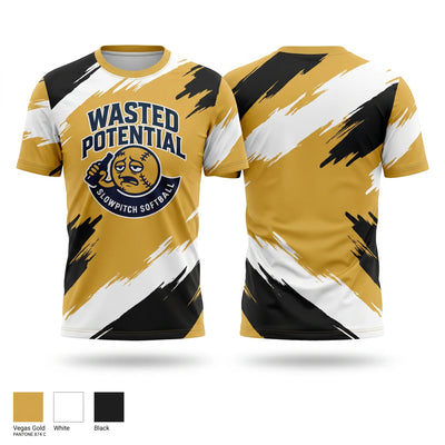 Wasted Potential Short Sleeve Performance Shirt - 2