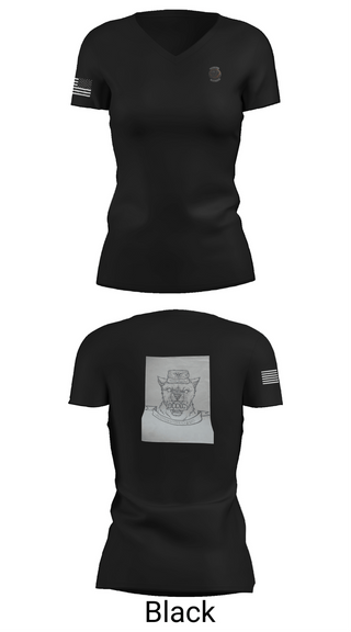 Womens Short Sleeve Vneck Shirt, DET 890 JMU, Air Force, Teamtime, Team time, sublimation, custom sports apparel, team uniforms, spirit wear, spiritwear, sports uniforms, custom shirts, team store, custom team store, fundraiser sports, apparel fundraiser