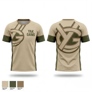 Old School Cotton Feel Shirt, Y.A.K Gang, , Teamtime, Team time, sublimation, custom sports apparel, team uniforms, spirit wear, spiritwear, sports uniforms, custom shirts, team store, custom team store, fundraiser sports, apparel fundraiser