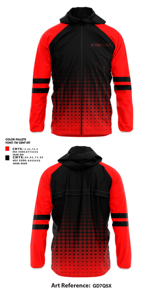 Windbreaker, DC West Dance, Spirit Store, Teamtime, Team time, sublimation, custom sports apparel, team uniforms, spirit wear, spiritwear, sports uniforms, custom shirts, team store, custom team store, fundraiser sports, apparel fundraiser