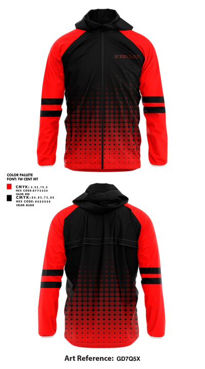 DC West Dance 42211953 Windbreaker - 1