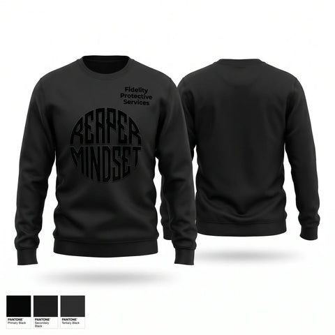 Crew Neck Sweatshirt, Fidelity Protective Services, , Teamtime, Team time, sublimation, custom sports apparel, team uniforms, spirit wear, spiritwear, sports uniforms, custom shirts, team store, custom team store, fundraiser sports, apparel fundraiser