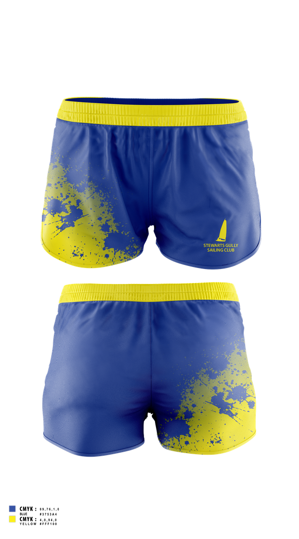 Track Shorts, Stewarts Gully Sailing Club, Spirit Store, Teamtime, Team time, sublimation, custom sports apparel, team uniforms, spirit wear, spiritwear, sports uniforms, custom shirts, team store, custom team store, fundraiser sports, apparel fundraiser