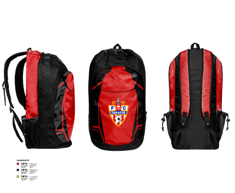 Gear Bag, Tapatio FC, Men's Soccer, Teamtime, Team time, sublimation, custom sports apparel, team uniforms, spirit wear, spiritwear, sports uniforms, custom shirts, team store, custom team store, fundraiser sports, apparel fundraiser