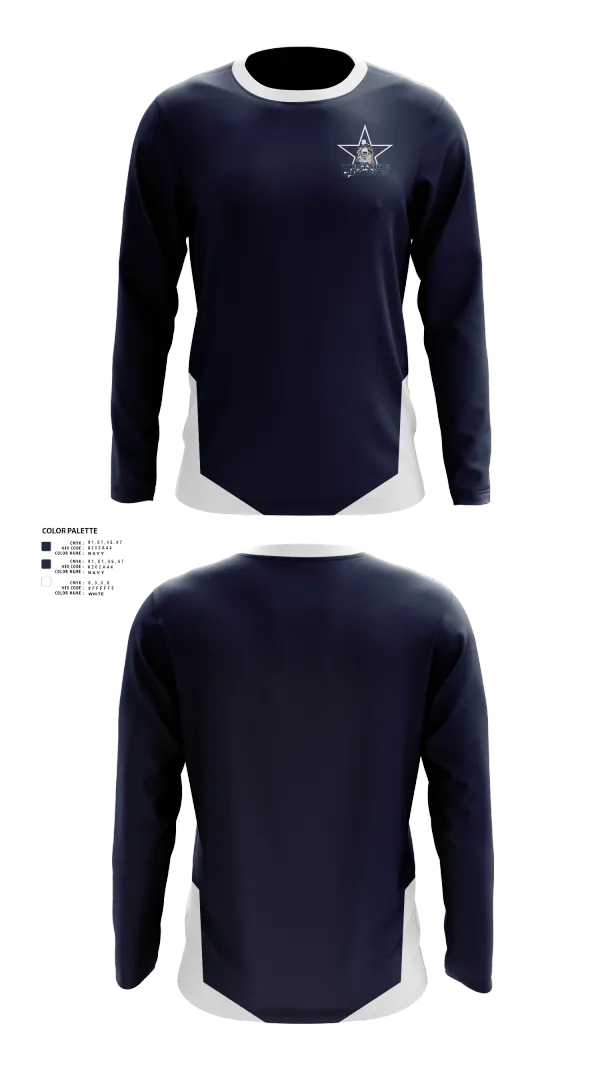 Long Sleeve Performance Shirt, Westside Cowboys Football and Cheer, , Teamtime, Team time, sublimation, custom sports apparel, team uniforms, spirit wear, spiritwear, sports uniforms, custom shirts, team store, custom team store, fundraiser sports, apparel fundraiser