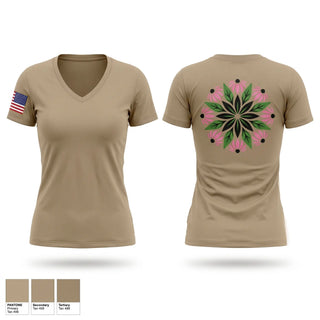 Womens Short Sleeve Vneck Shirt, Tucanes, Army, Teamtime, Team time, sublimation, custom sports apparel, team uniforms, spirit wear, spiritwear, sports uniforms, custom shirts, team store, custom team store, fundraiser sports, apparel fundraiser