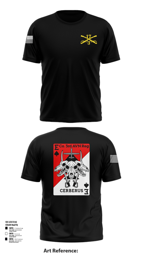 Short Sleeve Performance Shirt, E CO 3RD AVN REGT, , Teamtime, Team time, sublimation, custom sports apparel, team uniforms, spirit wear, spiritwear, sports uniforms, custom shirts, team store, custom team store, fundraiser sports, apparel fundraiser