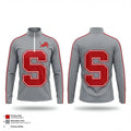 Selmer Middle School Softball 7102928 Quarter Zip Jacket - 1