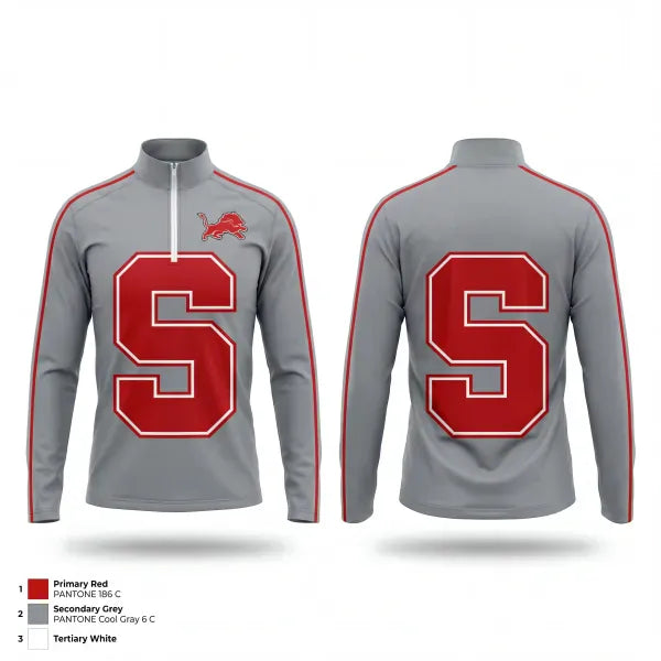 Quarter Zip Jacket, Selmer Middle School Softball, Softball, Teamtime, Team time, sublimation, custom sports apparel, team uniforms, spirit wear, spiritwear, sports uniforms, custom shirts, team store, custom team store, fundraiser sports, apparel fundraiser