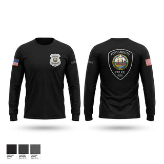 Long Sleeve Performance Shirt, Portsmouth Police, Police, Teamtime, Team time, sublimation, custom sports apparel, team uniforms, spirit wear, spiritwear, sports uniforms, custom shirts, team store, custom team store, fundraiser sports, apparel fundraiser