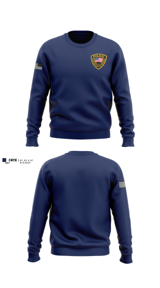 Crew Neck Sweatshirt, Wheeling Police Department, Police, Teamtime, Team time, sublimation, custom sports apparel, team uniforms, spirit wear, spiritwear, sports uniforms, custom shirts, team store, custom team store, fundraiser sports, apparel fundraiser
