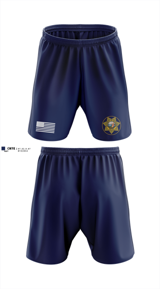 Athletic Shorts With Pockets, Ucla police departments, Police, Teamtime, Team time, sublimation, custom sports apparel, team uniforms, spirit wear, spiritwear, sports uniforms, custom shirts, team store, custom team store, fundraiser sports, apparel fundraiser